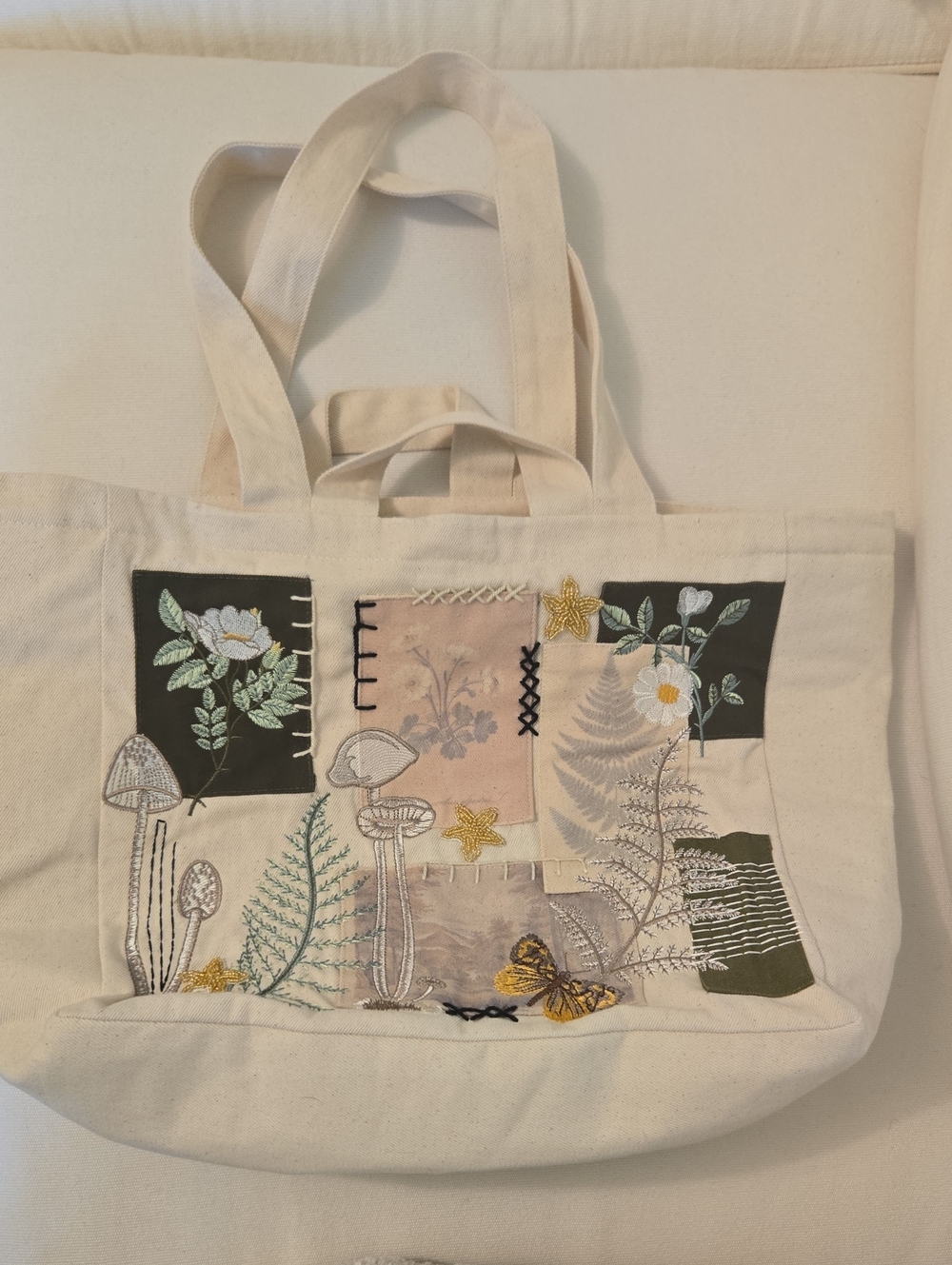 Free People X Denim & Bone Tote Bag